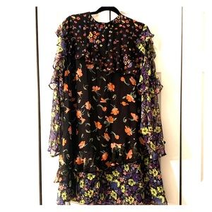 ✨✨ASOS FLORAL COLD SHOULDER DRESS✨✨